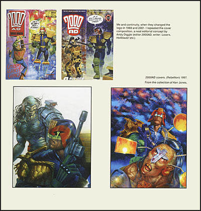 BEYOND WATCHMEN & JUDGE DREDD THE ART OF JOHN HIGGINS