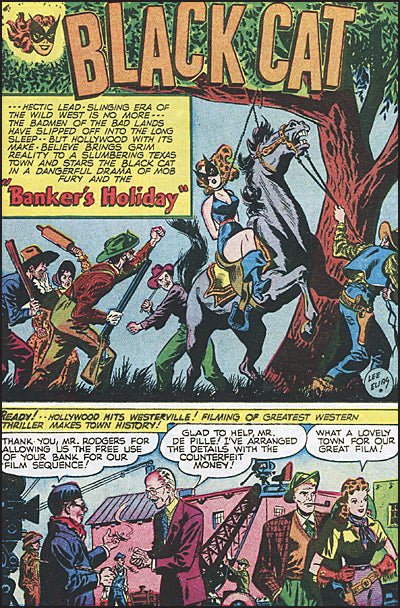 BLACK CAT COMICS Volume 1