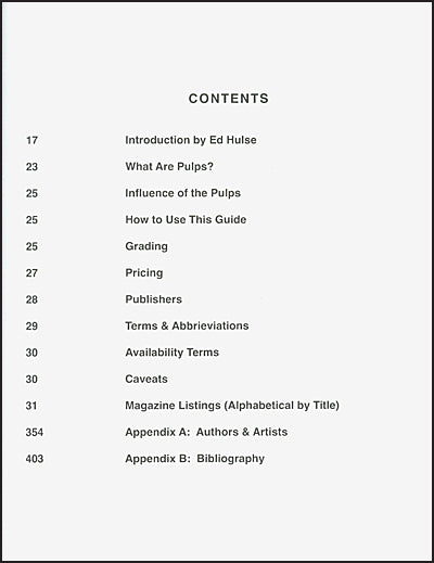 BOOKERY'S GUIDE TO PULPS & RELATED MAGAZINES Third Edition