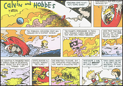 THE CALVIN AND HOBBES PORTABLE COMPENDIUM SET Volume 1