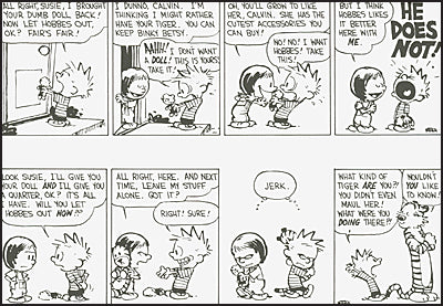 THE CALVIN AND HOBBES PORTABLE COMPENDIUM SET Volume 4