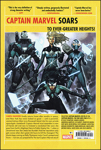 CAPTAIN MARVEL By Kelly Thompson Omnibus Volume 1