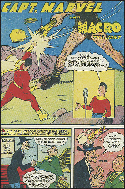 CAPTAIN MARVEL ADVENTURES #8 Facsimile Edition