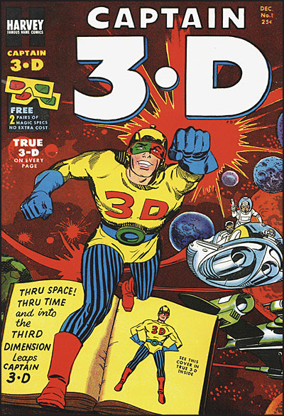 CAPTAIN 3D #1 Facsimile Edition