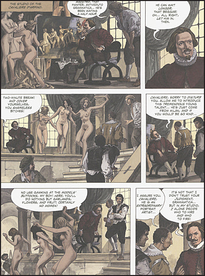 CARAVAGGIO THE PALETTE AND THE SWORD Volume 1