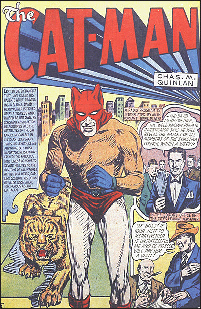 CAT-MAN #4 Facsimile Edition