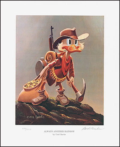 CARL BARKS LITHOGRAPH SET Signed