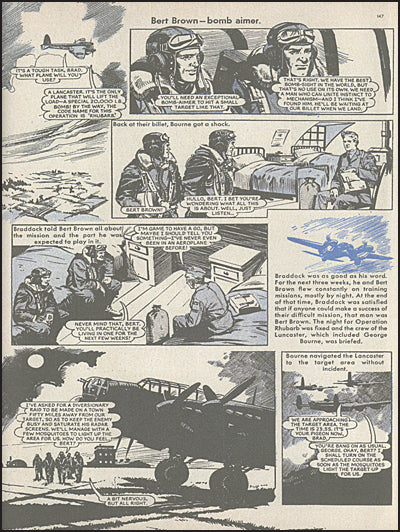 COMMANDO PRESENTS BRADDOCK OF BOMBER COMMAND Volume 1