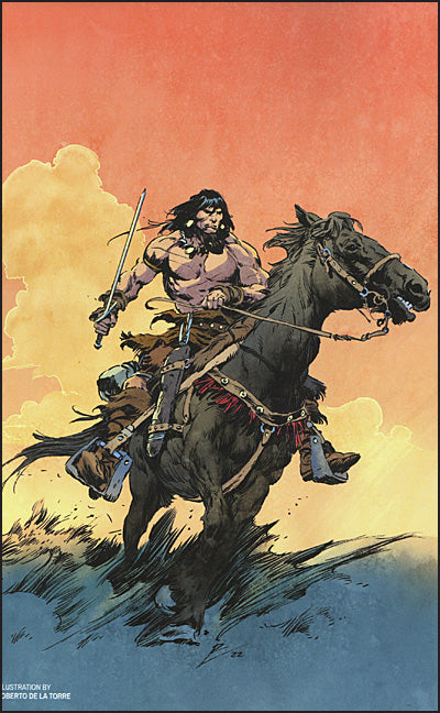 CONAN THE BARBARIAN Volume 1 Bound in Black Stone Dan Panosian Cover