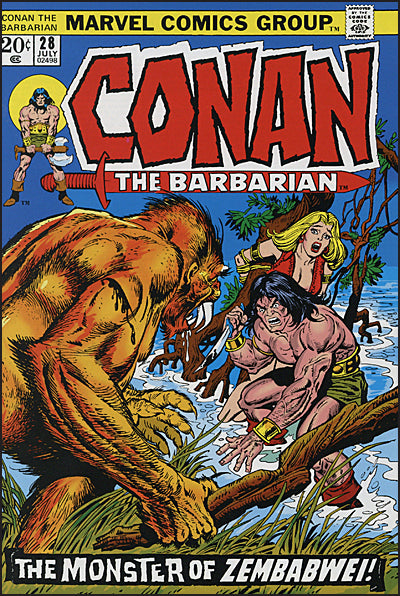 CONAN THE BARBARIAN The Original Comics Omnibus Volume 2