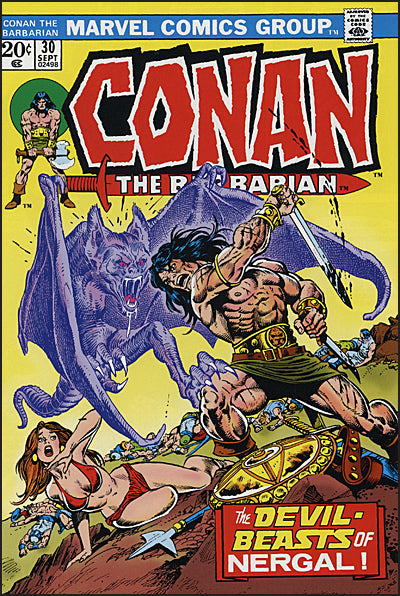 CONAN THE BARBARIAN The Original Comics Omnibus Volume 2