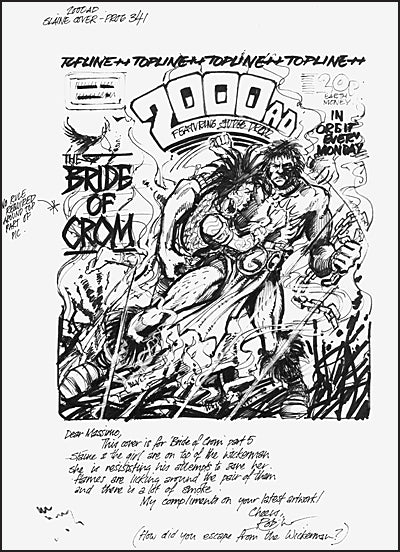 COVER STORY The 2000 AD Design Art of Robin Smith