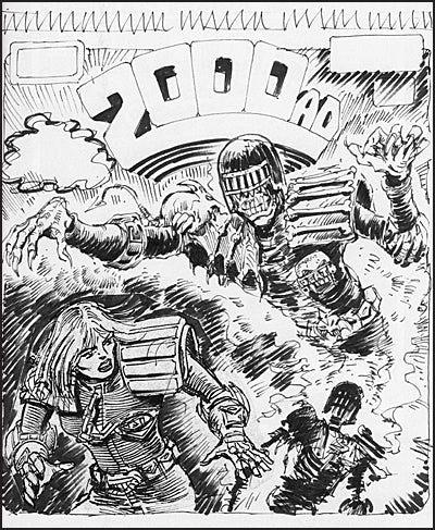 COVER STORY The 2000 AD Design Art of Robin Smith