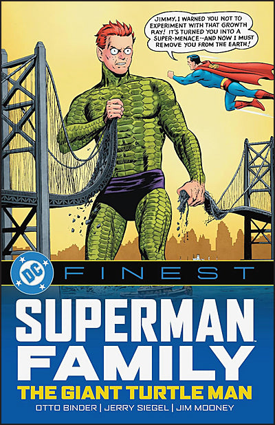 DC FINEST SUPERMAN FAMILY The Giant Turtle Man