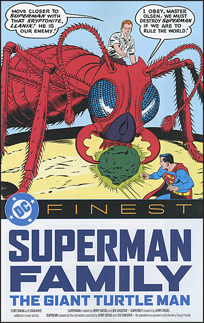 DC FINEST SUPERMAN FAMILY The Giant Turtle Man
