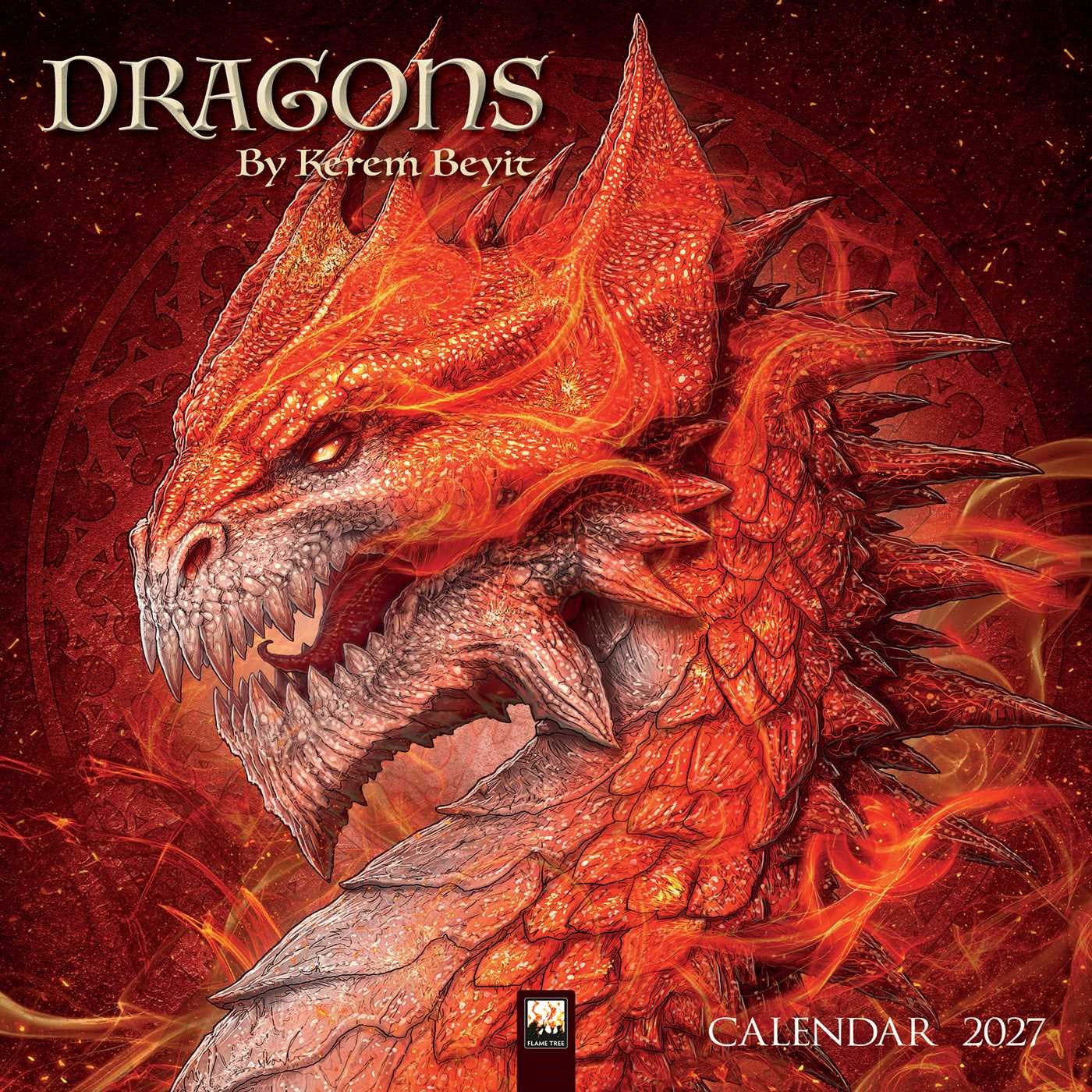 DRAGONS By Kerem Beyit 2027 Calendar