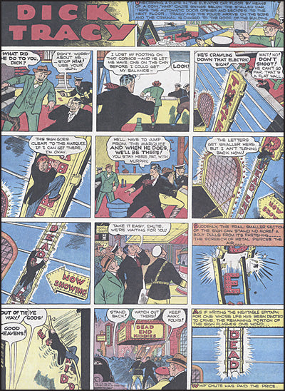 DICK TRACY Colorful Cases of the 1930S