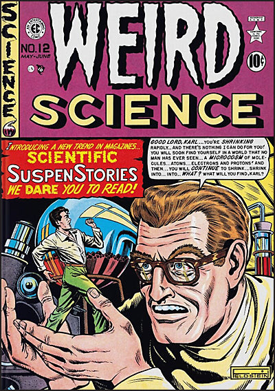 EC COMICS LIBRARY WEIRD SCIENCE Volume 1 XXL w/Signed Bookplate