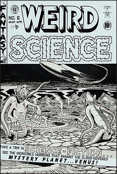 EC COMICS LIBRARY WEIRD SCIENCE Volume 1 XXL w/Signed Bookplate