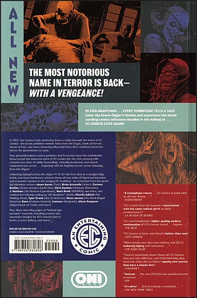 EPITAPHS FROM THE ABYSS Book One Library Edition Slipcase & Portfolio