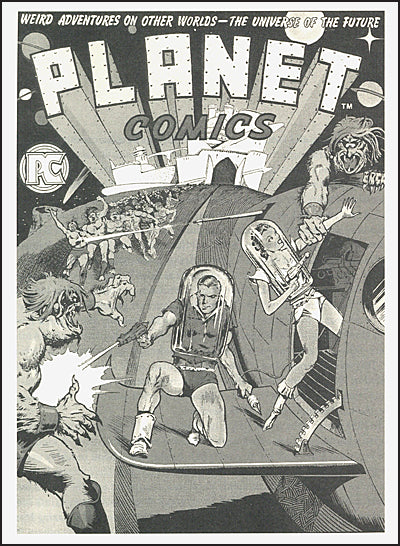 FANTASTIC ADVENTURES IN THE COMICS Rockets, Genies, and Bug-Eyed Monsters