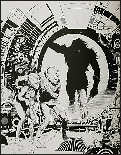 THE FANTASTIC WORLDS OF FRANK FRAZETTA 40th Anniversary