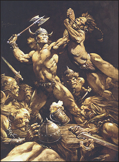 THE FANTASTIC WORLDS OF FRANK FRAZETTA 40th Anniversary