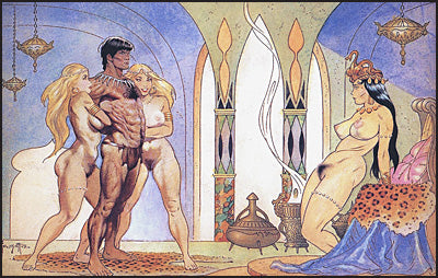 THE FANTASTIC WORLDS OF FRANK FRAZETTA 40th Anniversary