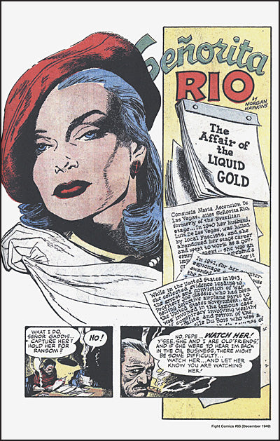 FIGHT COMICS Featuring Senorita Rio Volume 3