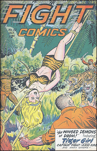 FIGHT COMICS Featuring Tiger Girl Volume 1 Hardcover