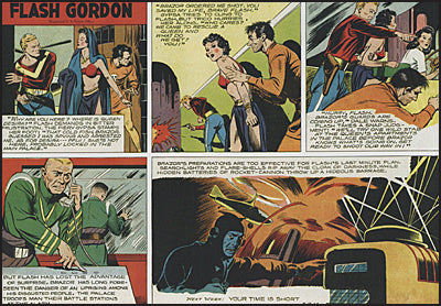 FLASH GORDON CLASSIC COLLECTION The Complete Sunday Strips Volume 3 1941-1944 W/ Signed Bookplate