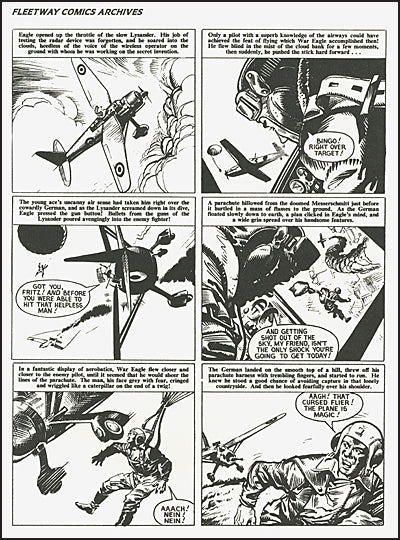 FLEETWAY COMICS ARCHIVES WAR EAGLE