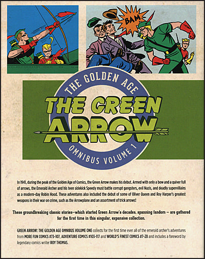 GREEN ARROW The Golden Age Omnibus Volume 1