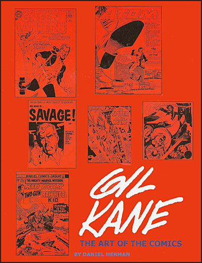 GIL KANE The Art of Comics Hardcover