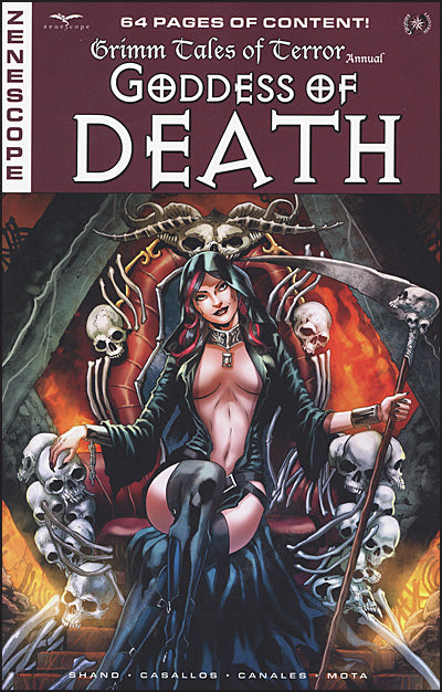 GRIMM TALES OF TERROR Annual Goddess of Death Vitorino Cover