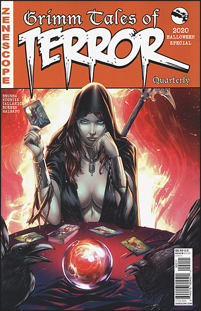 GRIMM TALES OF TERROR QUARTERLY 2020 Halloween Special Igor Vitorino Cover