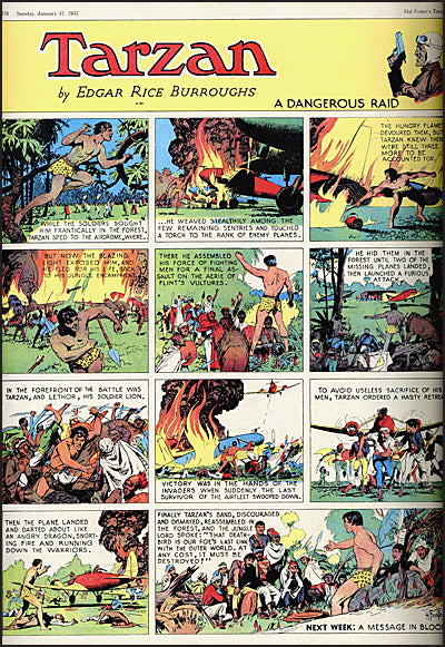 HAL FOSTER'S TARZAN The Complete Sunday Comics 1931-1937 XXL