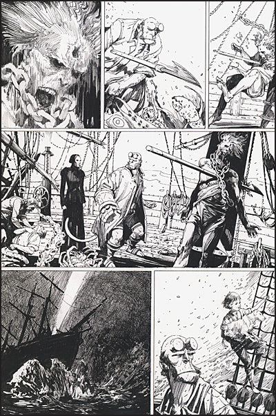 HELLBOY INTO THE SILENT SEA The Making of the Comic Revealed Hardcover