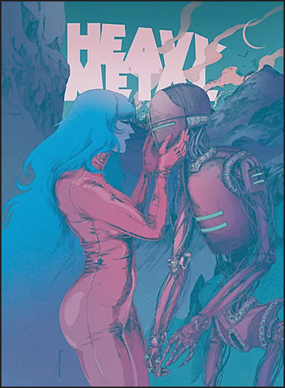 HEAVY METAL MAGAZINE #2 Janevsky Cover