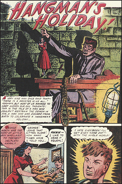 HORRIFIC #1 Facsimile Edition