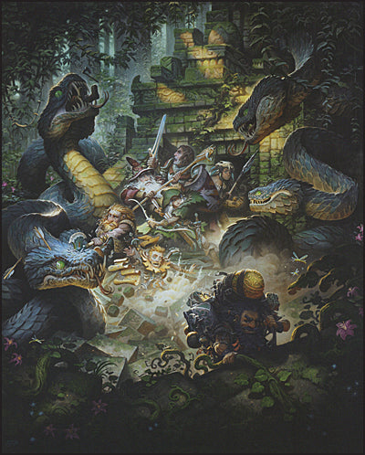 INFECTED BY ART Volume 12 Variant IX Cover by Larry Elmore