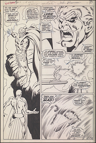 JOHN BUSCEMA'S SILVER SURFER Artisan Edition