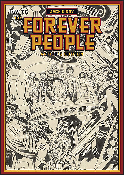 JACK KIRBY FOREVER PEOPLE Artist's Edition