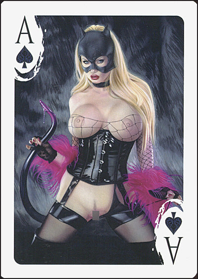 LORENZO SPERLONGA'S PIN-UP PLAYING CARDS Dolls & Roses