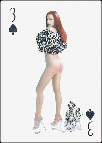 LORENZO SPERLONGA'S PIN-UP PLAYING CARDS Dolls & Roses