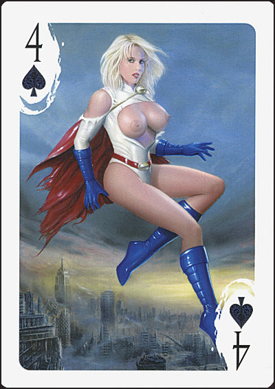 LORENZO SPERLONGA'S PIN-UP PLAYING CARDS Dolls & Roses