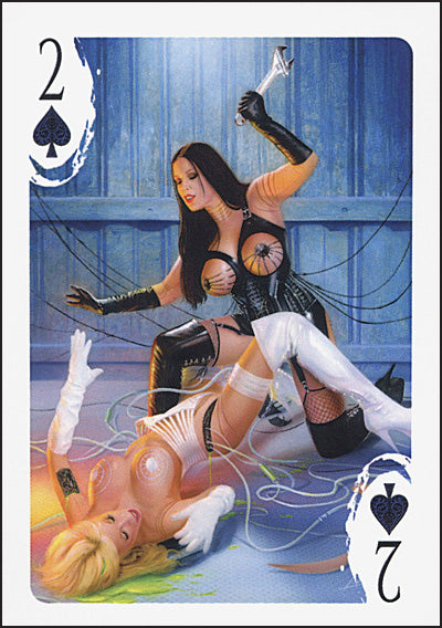 LORENZO SPERLONGA'S PIN-UP PLAYING CARDS Vixens & Sirens