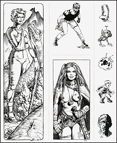 LOVE AND ROCKETS The Sketchbooks