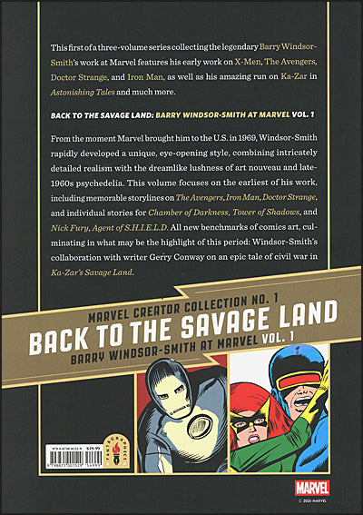 THE MARVEL CREATOR COLLECTION Volume 1 Back to the Savage Land