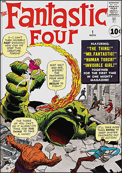 MARVEL COMICS LIBRARY FANTASTIC FOUR 1961-1963
